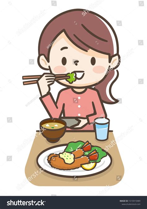 Ang Batang Kumakain ng Gulay .